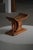 Brown West African Hand Carved Hardwood Ashanti Stool, 1960s For Sale - Image 8 of 14