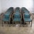 Late 20th Century Modern Set of 15 MTS Dining or Waiting Room Chairs Gray Frames & Blue Vinyl For Sale - Image 9 of 18