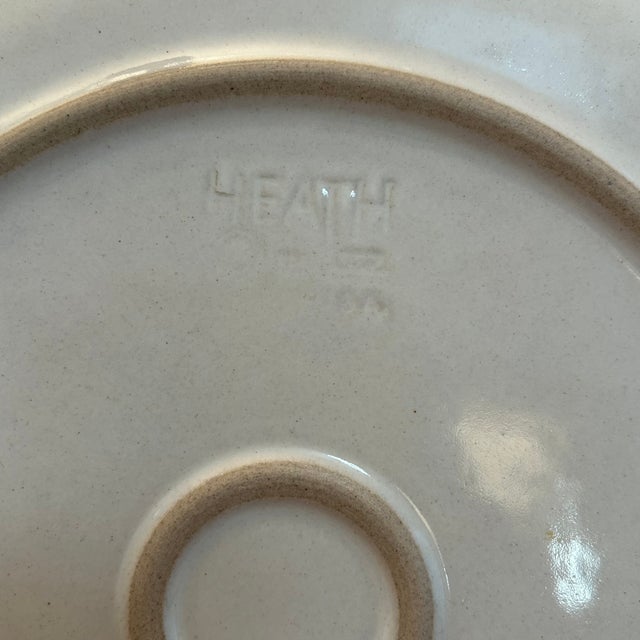 Vintage Heath Ceramics Pottery Art Abstract Plate 10.5" For Sale In San Francisco - Image 6 of 6
