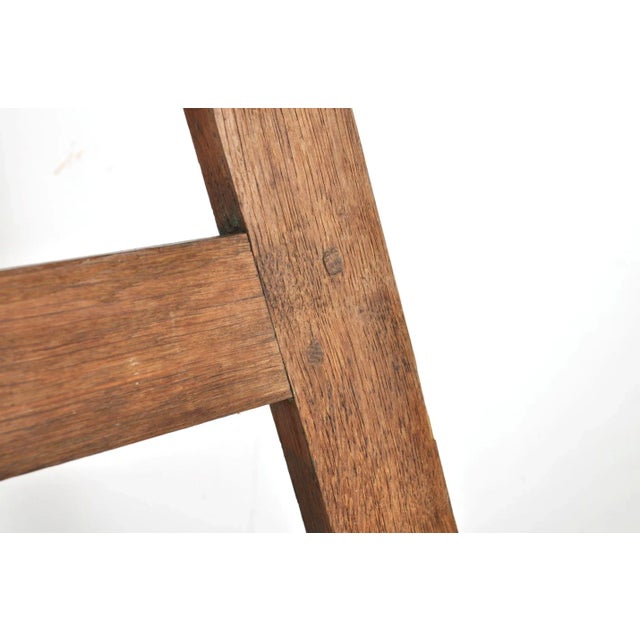 Adjustable Easel in Oak, 1900s For Sale - Image 6 of 11