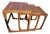 1960s Mid-Century Modern Teak "Quadrille" Nesting Tables by G Plan For Sale