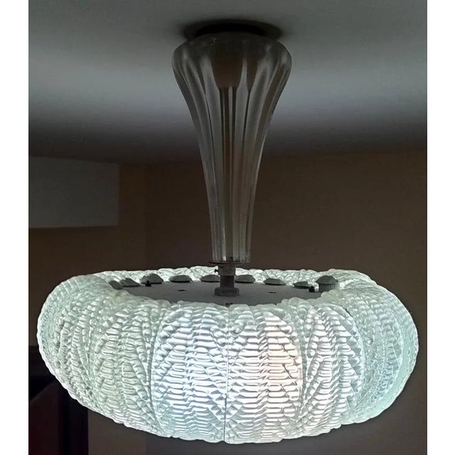 Suspension Lamp by Barovier & Toso, 1950s For Sale - Image 6 of 10