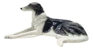 1947 Rosenthal Max Valentin Borzoi Russian Wolfhound Porcelain Figurine 10.5”