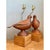 Vintage Shanghai Weave Lovebird Lamps- A Pair For Sale - Image 9 of 12