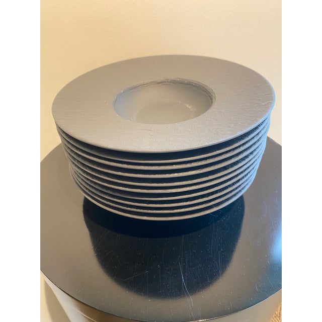 Ceramic Villeroy & Boch Porcelain Rock Pasta Bows and Plate - Set of 20 For Sale - Image 7 of 11