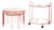 Metal and Glass Serving Cart or Side Table, 1970s For Sale