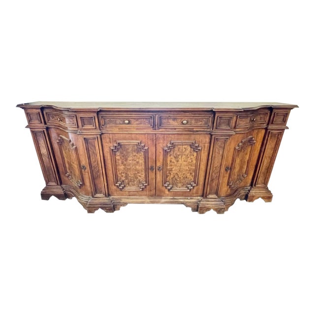 19th Century Large Carved Tuscan Sideboard For Sale