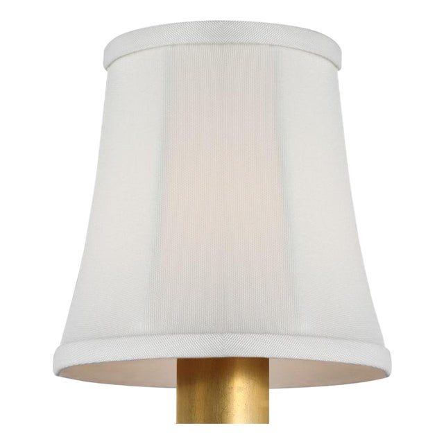 Visual Comfort Signature 4" Silk Soft Empire Shade For Sale