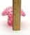 Vintage Fenton Cranberry Opalescent Coin Dot Top Hat Vase With Ruffled Rim For Sale - Image 9 of 9