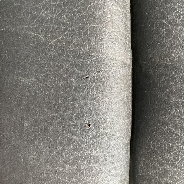 Metal Space Age Italian Leather Armchair by Costantino Corsini and Giorgio Wiskemann for Cinova, 1970s For Sale - Image 7 of 14