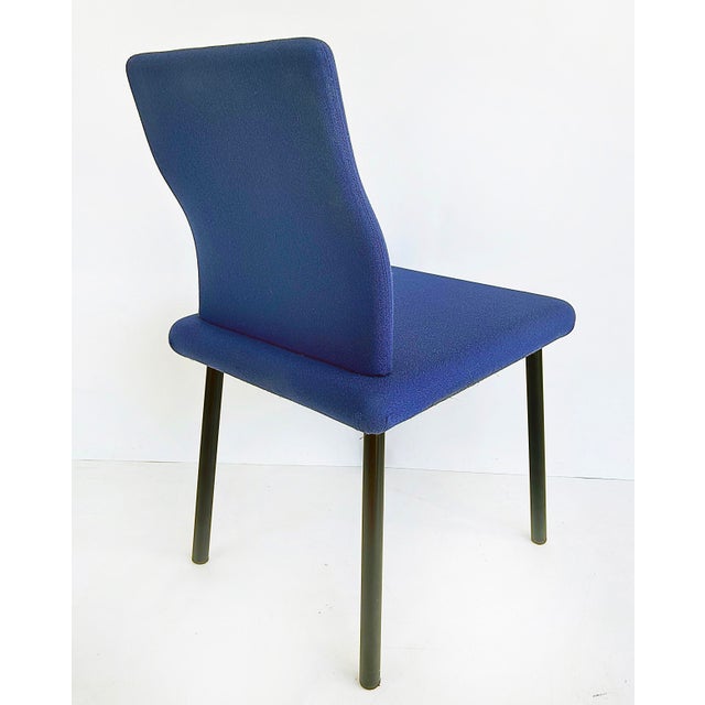 Knoll Ettore Sottsass "Mandarin" Post-Modern Dining Chairs, Set of 6 For Sale - Image 10 of 18
