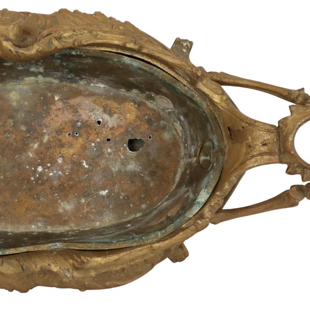 Early 20th Century Rococo-Style Gilt Jardinière Flower Planter For Sale - Image 11 of 18