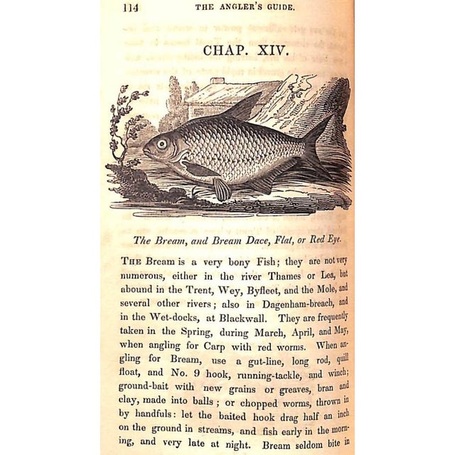 Paper "The Angler's Guide on the Art of Angling" Book 1833 Salter, T.F. Esq For Sale - Image 7 of 10