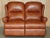 Sherborne Leather Chairs and Sofa, Set of 3 For Sale - Image 17 of 18