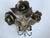 Metalwork Bouquet Handmade Rose Charm Hook, in Very Good conditions. Designed before 1890