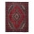 1970s Vintage Persian Handmade Wool 10x12 Red Area Rug For Sale