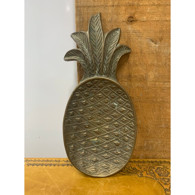 Vintage Brass Pineapple Catchall