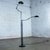 Late 20th Century Postmodern Floor Lamp Model 2505 by Holtkotter Leuchten Twin Arm Black Metal For Sale - Image 10 of 18