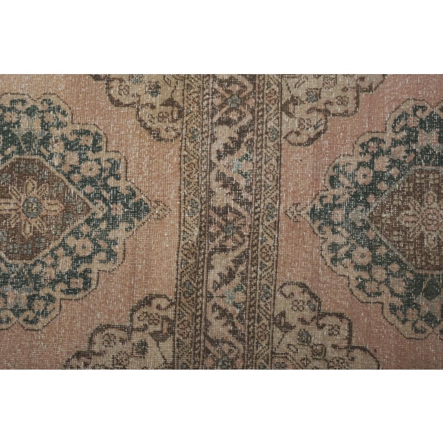 Textile Turkish Oushak Extra Long Runner - Stair Tread 2'8'' X 25'9'' For Sale - Image 7 of 10