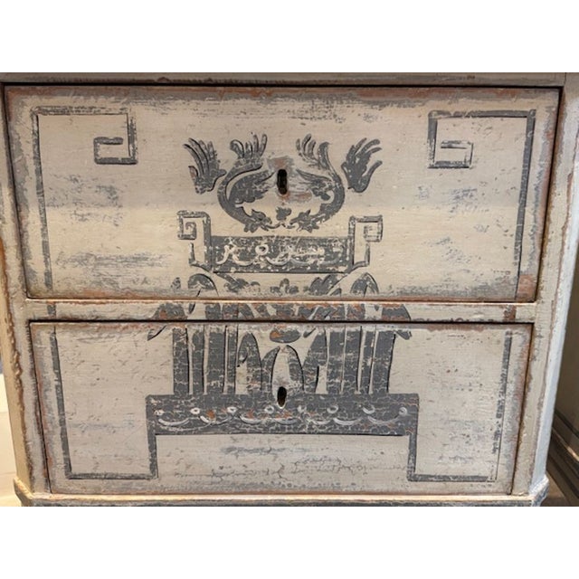 2000 - 2009 Pair of German Neo-Classical Bedside Tables For Sale - Image 5 of 5