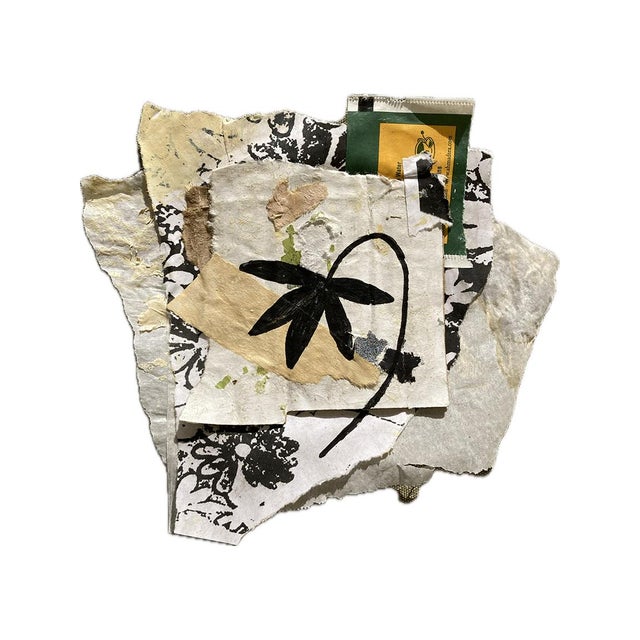 2020s Centered Mid-Century Modern Collage, Framed For Sale - Image 5 of 5