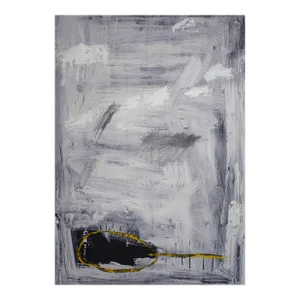 "An Answer So Clear It Could Barely Be Recognized" Original Abstract Mixed Media Painting by Brian Jerome