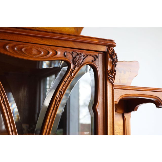 Art Nouveau Display Music Cabinet by Emile Gallé, France, 1905 For Sale - Image 4 of 18