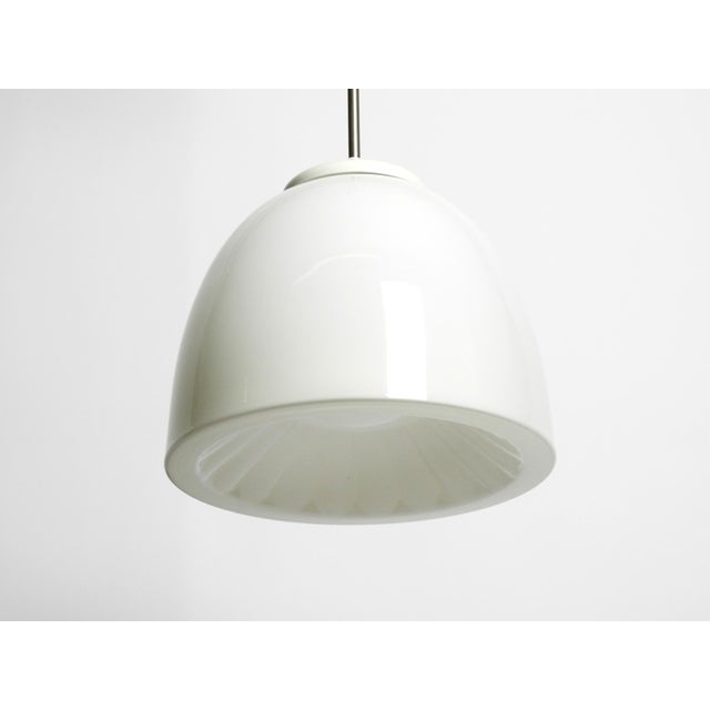 Large Mid-Century Bauhaus Style Opal Glass Ceiling Lamp, 1950s For Sale - Image 18 of 18