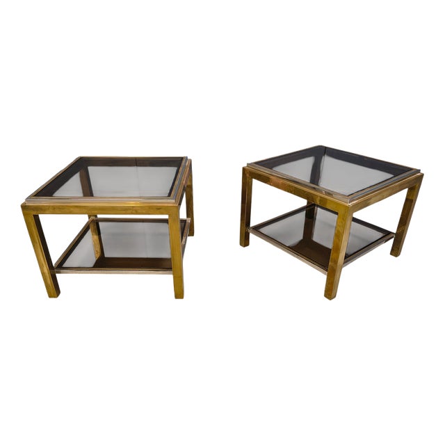Side Tables from Byjean Charles, 1970s, Set of 2 For Sale