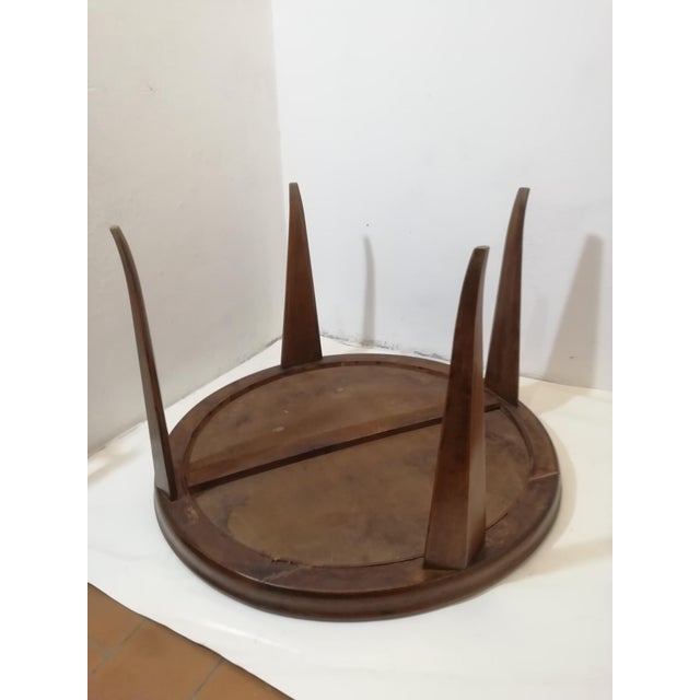 Wooden Coffee Table from Meroni & Fossati, Italy, 1940s For Sale - Image 4 of 14