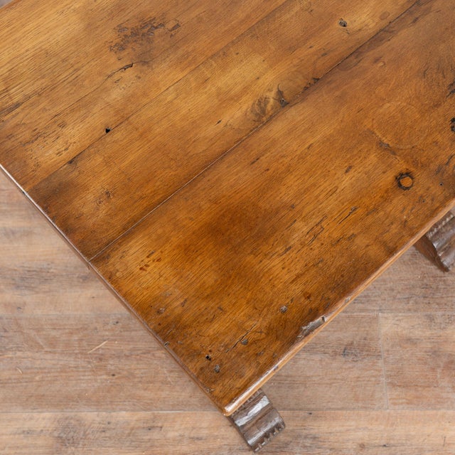 19th Century Danish Oak Side Table For Sale - Image 4 of 14