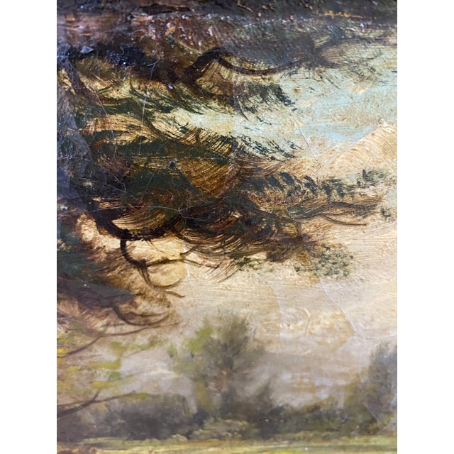 Forest Green Jules Dupré 19th Century French Barbizon School Pastoral Oil Painting, Louvre, Smithsonian, Metropolitan Museum of Art For Sale - Image 8 of 18