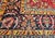 Vintage Kashan Rug, Hand-Knotted Wool, Allover Floral Pattern, Red & Navy, 9x14 For Sale - Image 16 of 17