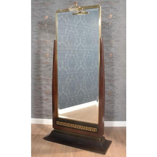 Gold Double Sided Dressing Room Mirror from Versace, 1920s For Sale - Image 8 of 8