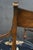 2 Antique English Sheraton Regency Style Mahogany Inlaid Floral Silk Arm Chairs For Sale - Image 14 of 18
