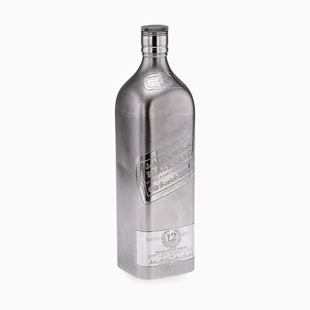 Large Novelty Silver Johnnie Walker Whisky Bottle, 1940s For Sale - Image 18 of 18