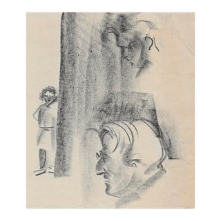 1930s Paul Travis Figure Drawings For Sale