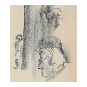 1930s Paul Travis Figure Drawings