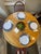 Custom 54" Round Wood Pedestal Dining Table - Farmhouse / Traditional Style For Sale - Image 4 of 6