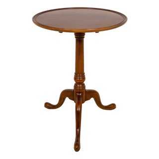 Kittinger Colonial Williamsburg Wa-1010 Mahogany Pedestal Table For Sale