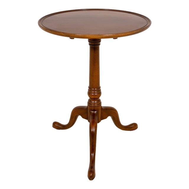 Kittinger Colonial Williamsburg Wa-1010 Mahogany Pedestal Table For Sale