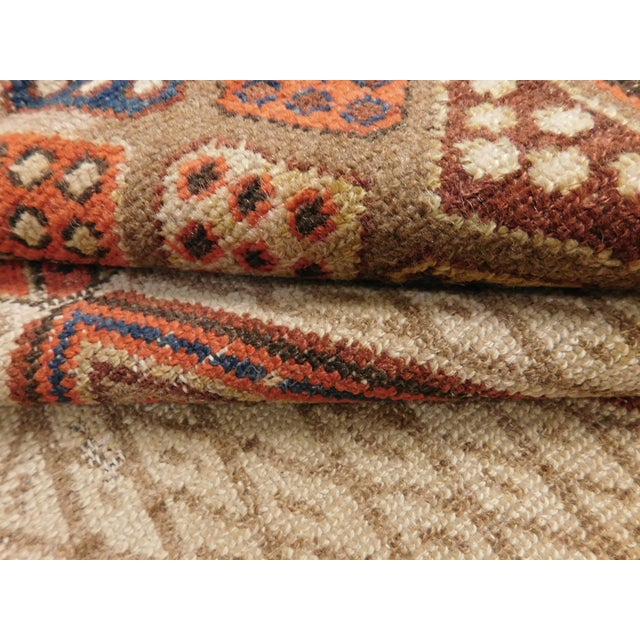 Antique Persian Malayer Camel Hair Runner Rug. 2'6"x 11' For Sale - Image 13 of 15