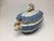Royal Worcester Antique Royal Worcester Blue White and Gold Sauce Tureen With Elephant Handles For Sale - Image 4 of 8