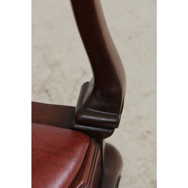 Southwood Ball & Claw Mahogany Corner Chair For Sale - Image 14 of 15