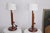 Scandinavian Teak Adjustable Table Lamps, 2000s, Set of 2 For Sale - Image 9 of 11