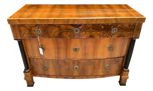 Biedermeier Walnut Chest of Drawers, 1840
