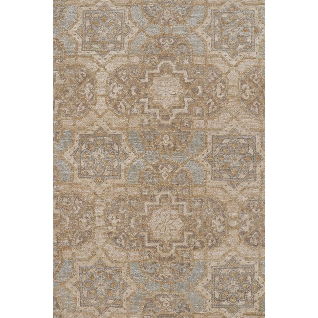 Rug & Kilim 2010s Rug & Kilim’s Oushak Style Oversized Rug in Taupe With Floral Patterns For Sale - Image 4 of 7