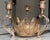 Metal Solid Brass Mid- Century Centerpiece Candle Holder For Sale - Image 7 of 13