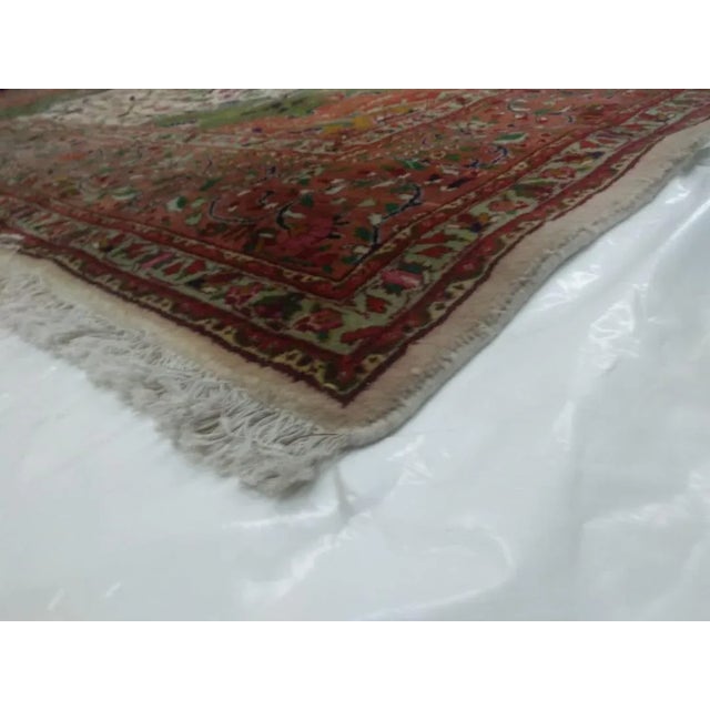 1960s 1960s Vintage Persian Tabriz Rug - 8′3″ × 11′8″ For Sale - Image 5 of 6