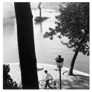 'Seine Scenery' Unframed Archival Pigment Print For Sale